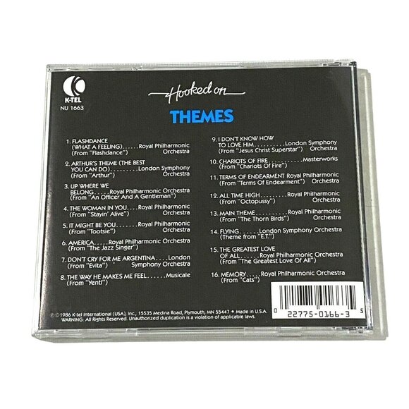 K-Tel Hooked on Themes & Instrumentals 4 CD Box Set - Picture 9 of 10